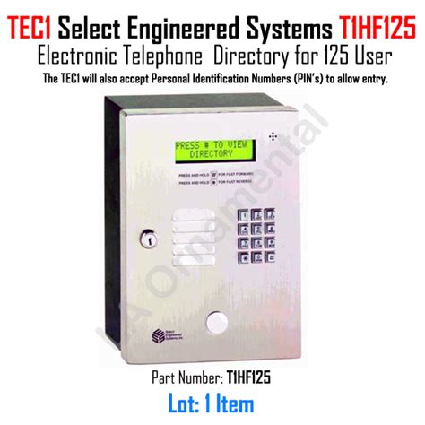 electronic telephone directory.